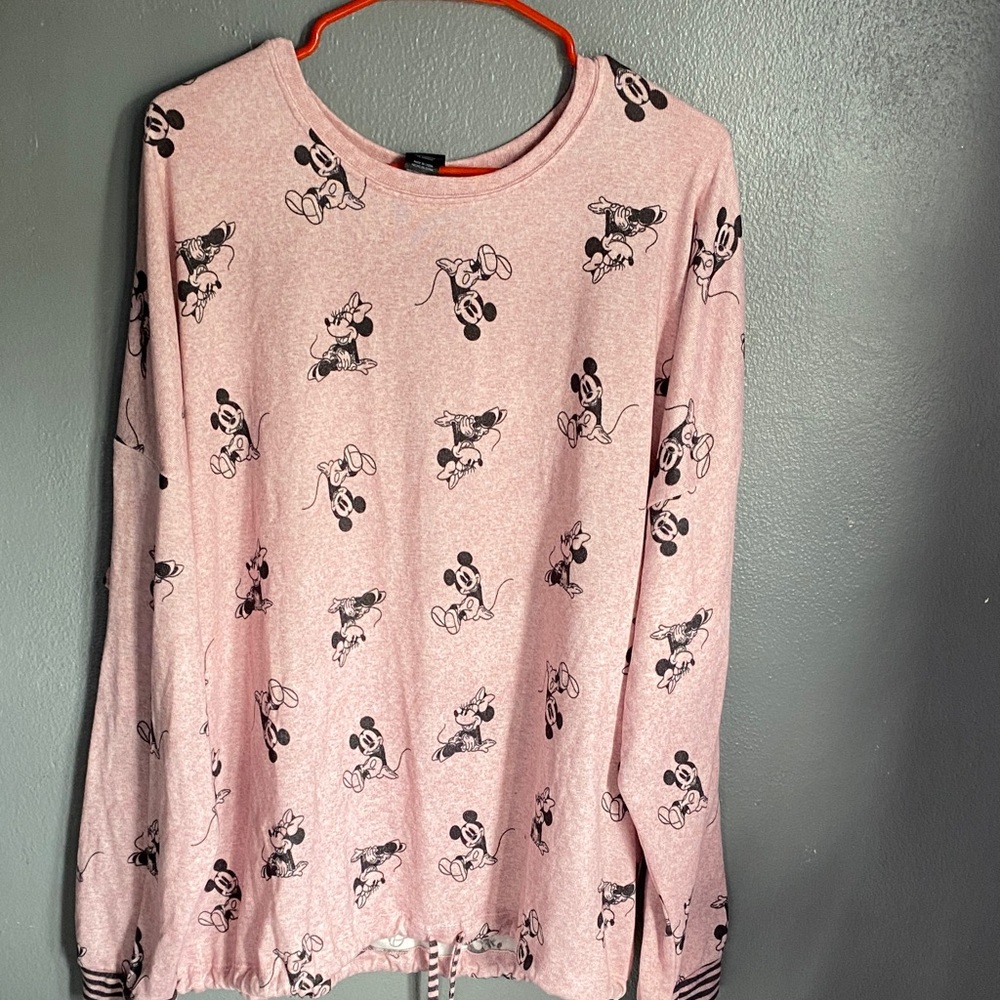 Disney Pink Long Sleeve Top